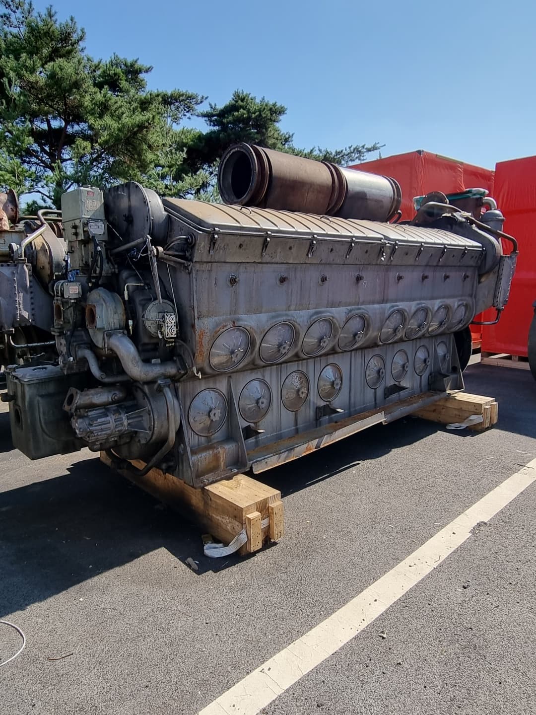 Locomotive Engine Block